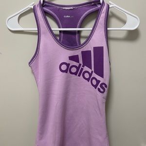 Purple Adidas Workout Tank